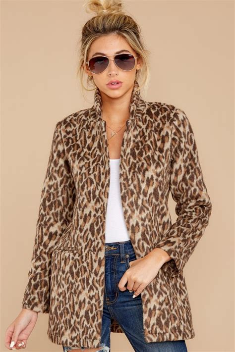 lepard coat|lightweight leopard print coat.